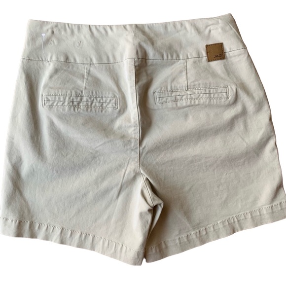 Jag Jeans Ainsley 8” Pull-On Light Khaki Shorts Plus Size 18W - Picture 6 of 6